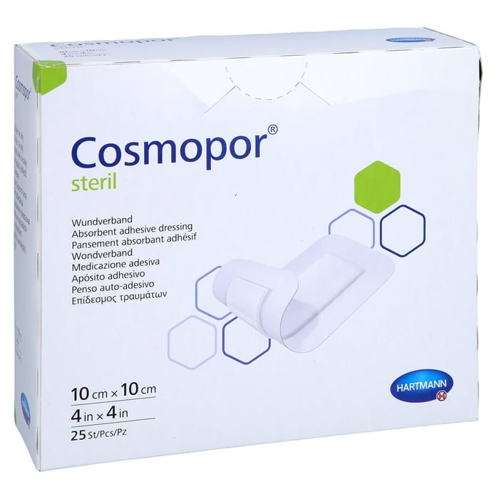 Cosmopor steril 10x10 cm
