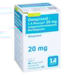 Omeprazol-1 A Pharma 20mg magensaftresis.Hartkaps.