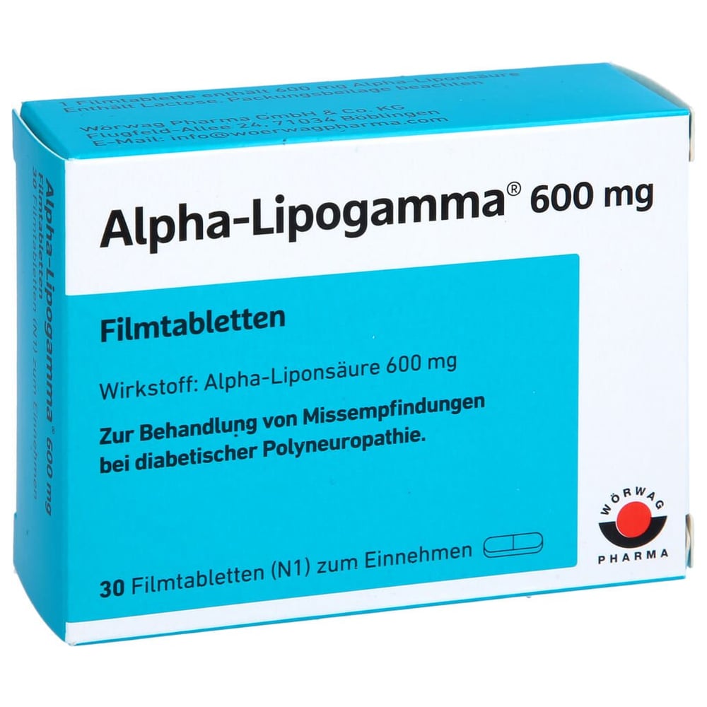 Alpha-Lipogamma 600 mg