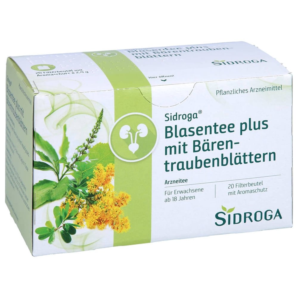 Sidroga Blasentee plus mit Bärentraubenblättern