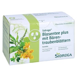 Sidroga Blasentee plus mit Bärentraubenblättern