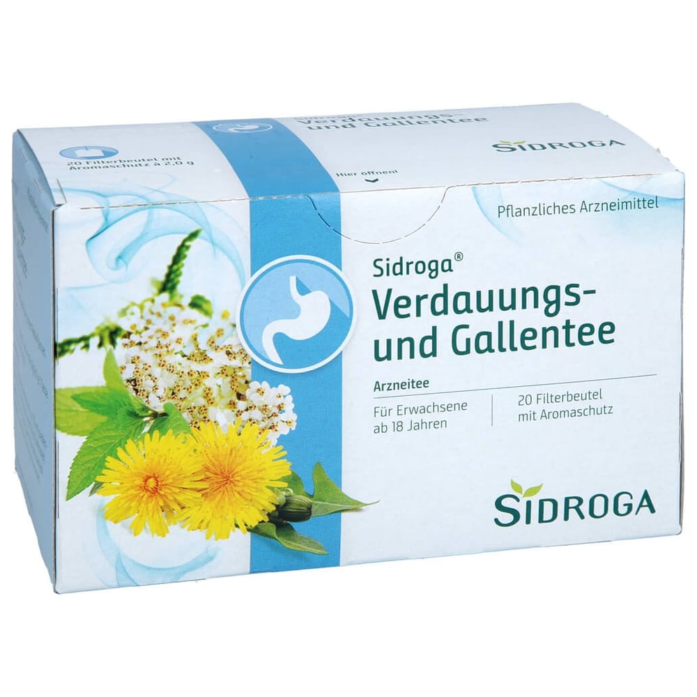 Sidroga Verdauungs-und Gallentee