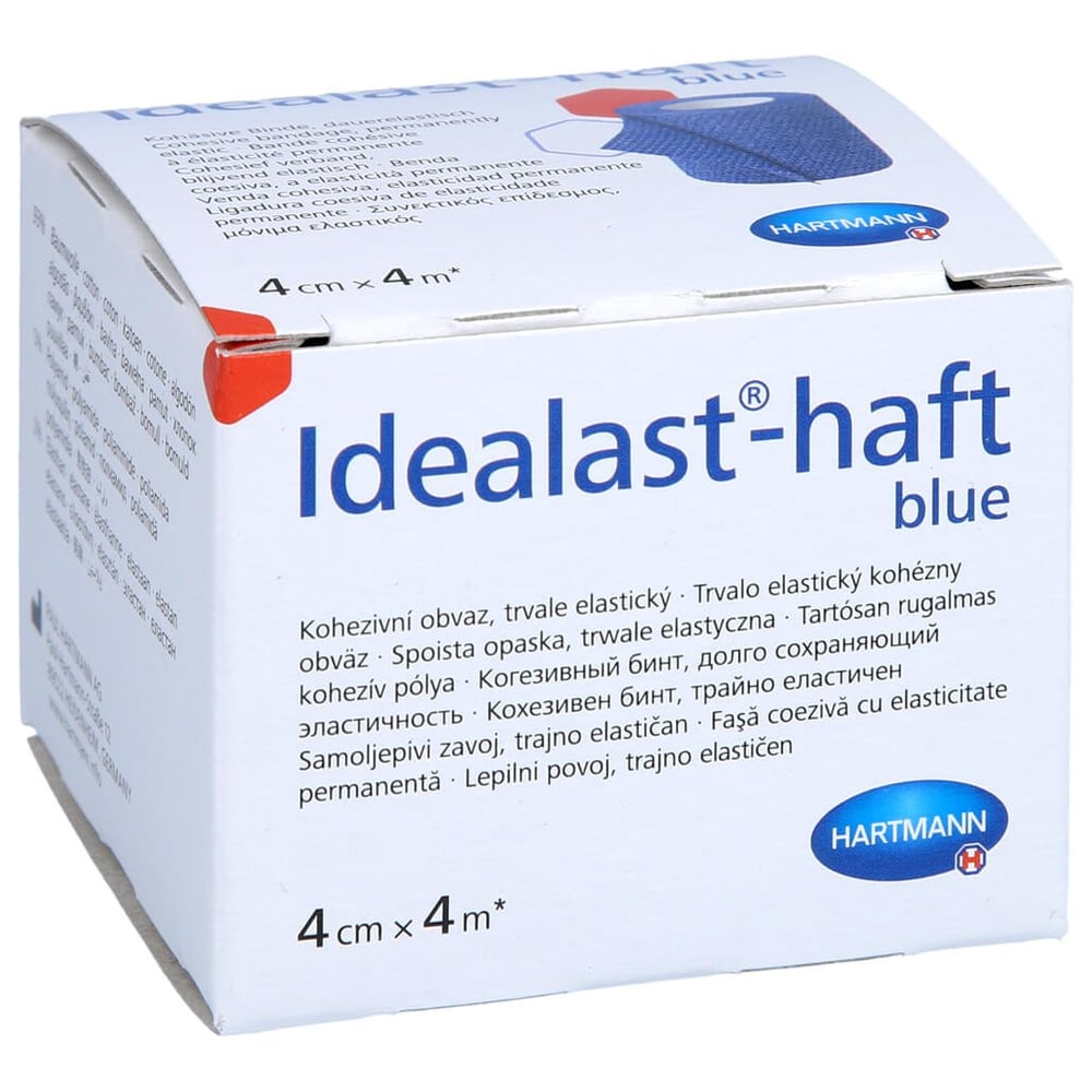 Idealast-haft color Binde 4cmx4m blau