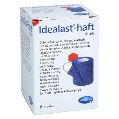 Idealast-haft color Binde 8cmx4m blau