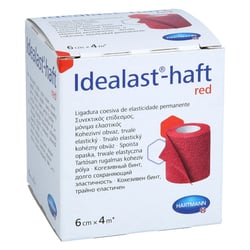 Idealast-haft color Binde 6cmx4m rot