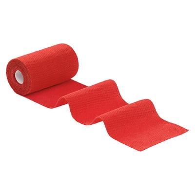 Idealast-haft color Binde 10cmx4m rot