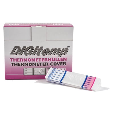 Thermometer Hüllen digital ohne Gleitmittel