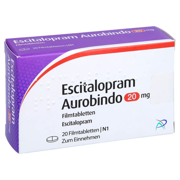 Escitalopram Aurobindo 20mg