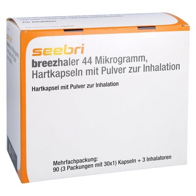 Seebri Breezhaler 44 Mikrogramm Hartkap.Pul.