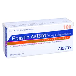 Ebastin Aristo 10mg Schmelztabletten