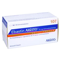 Ebastin Aristo 10mg Schmelztabletten