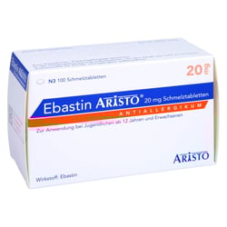 Ebastin Aristo 20 mg Schmelztabletten