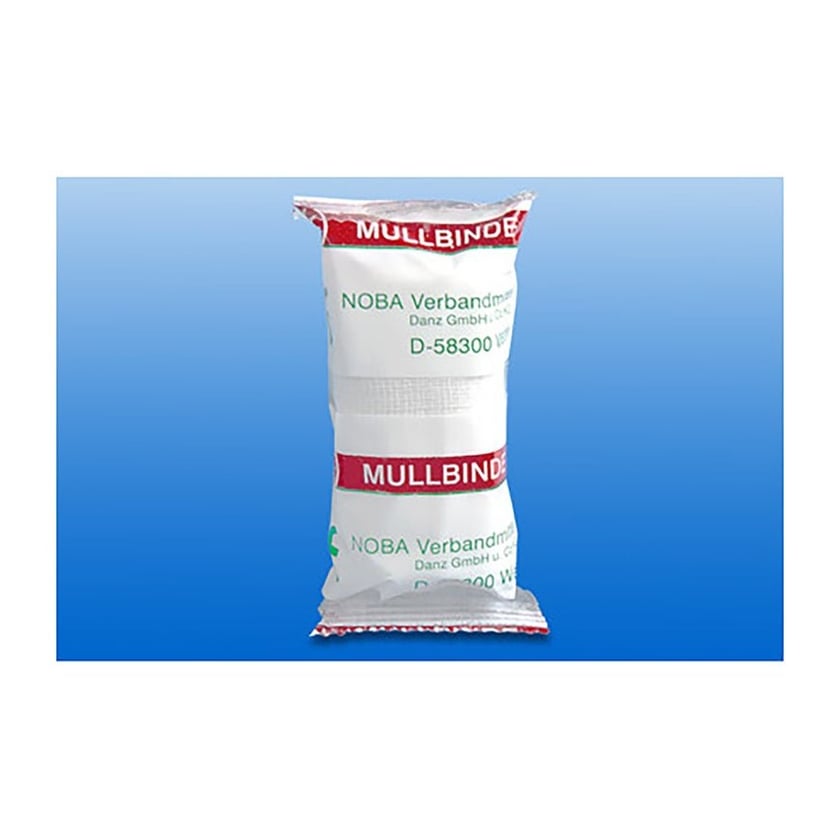 Mullbinden 4mx8cm Folie