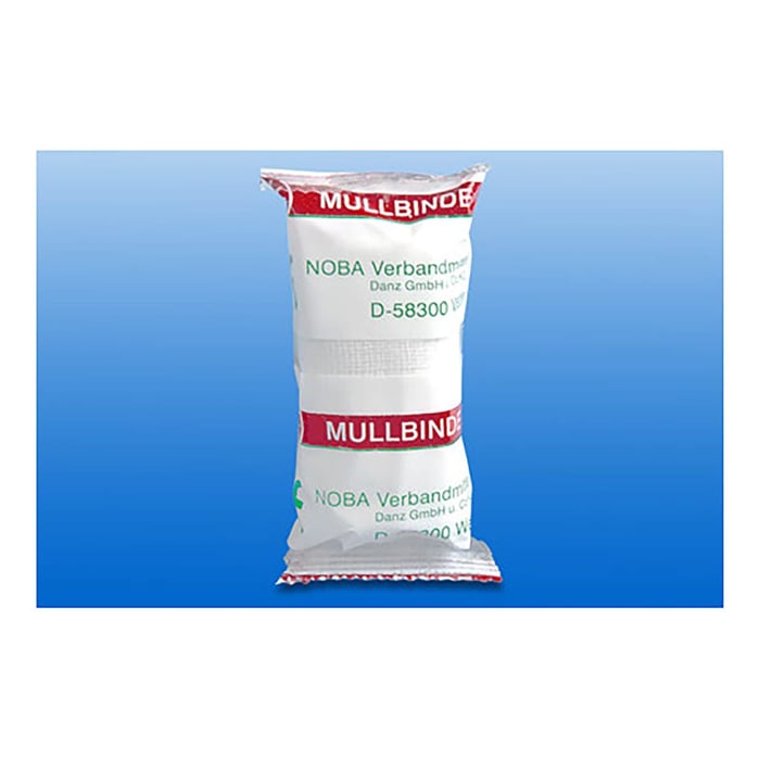 Mullbinden 4mx10 cm Folie