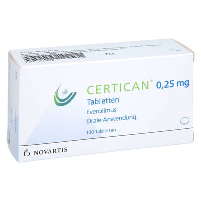 Certican 0,25 mg