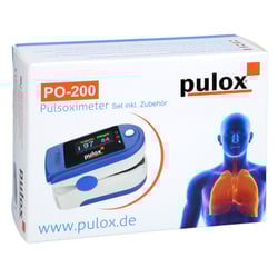 Pulox Po-200 Pulsoximeter blau