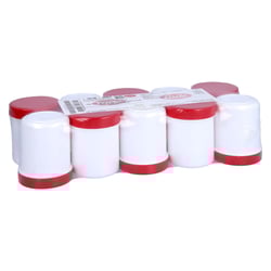 Salbenkruke Weiss 50gr Rot