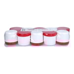 Salbenkruke Weiss 75gr Rot