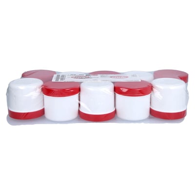 Salbenkruke Weiss 75gr Rot