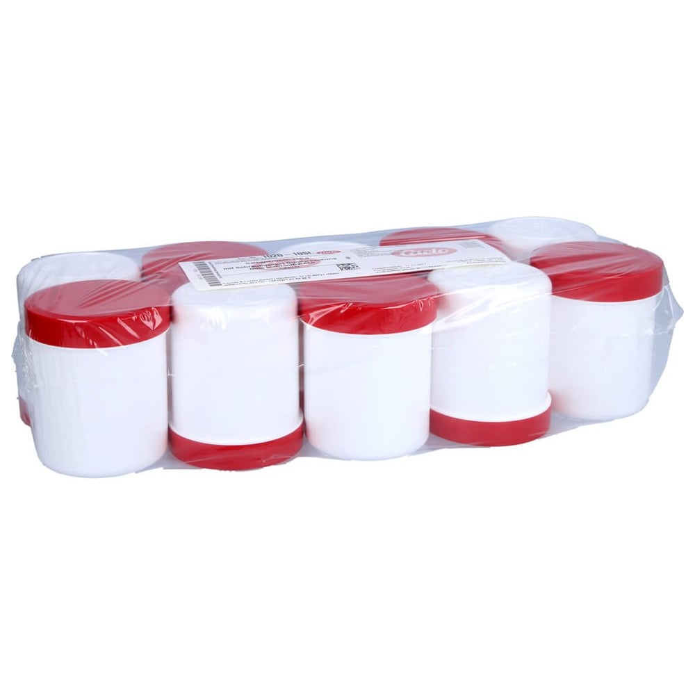 Salbenkruke Weiss100gr Rot