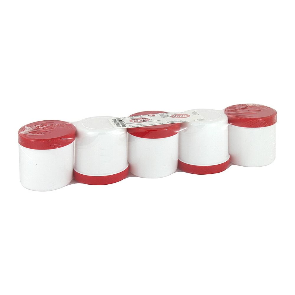 Salbenkruke Weiss250gr Rot