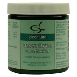 Basencitrate N ohne Zucker