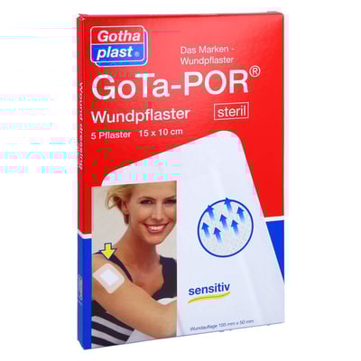 GOTA-POR Wundpflaster steril 100x150 mm
