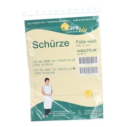 Schuerze Folie Weiss130x75