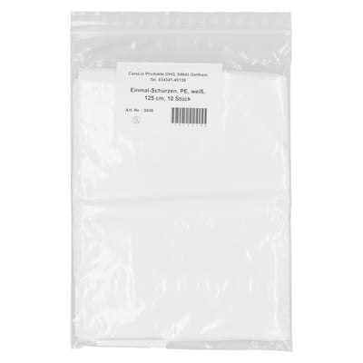 Einmal Schuerz Pe Wei125cm