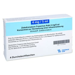 Zoledronsäure Fresenius Kabi 4 mg/5 ml