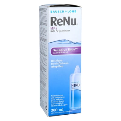 Renu Mps Lösung weiche Kontaktlinsen Flaschen Produktbild 1