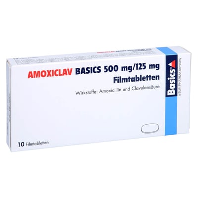 Amoxiclav Basics 500 mg/125 mg Produktbild 1