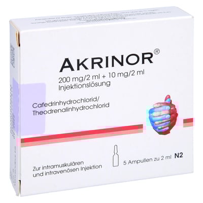 Akrinor 200/2+10/2 Inj