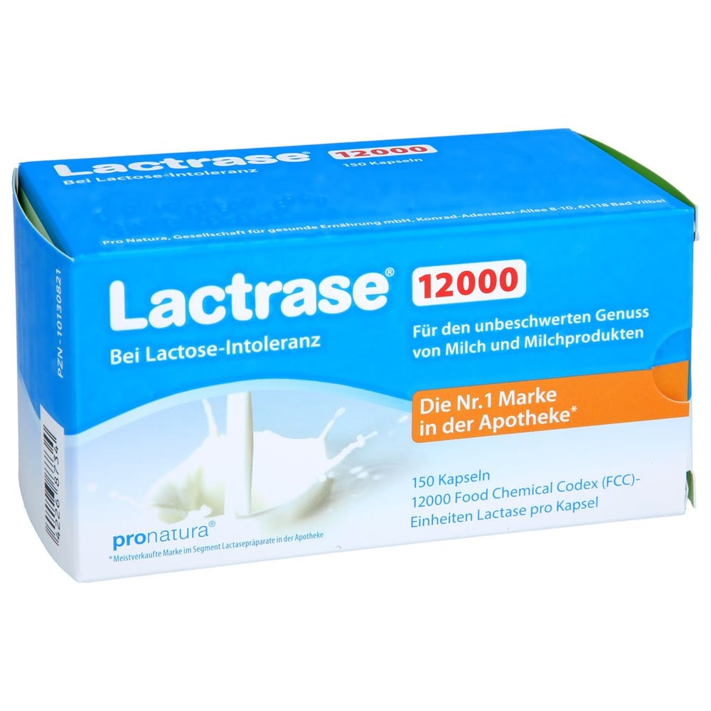 Lactrase 12.000 FCC Kapseln