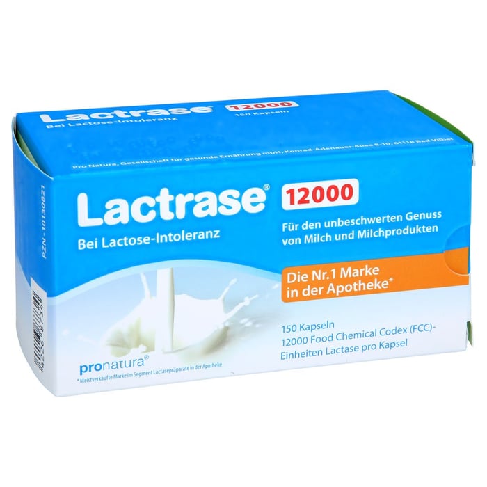 Lactrase 12.000 FCC Kapseln