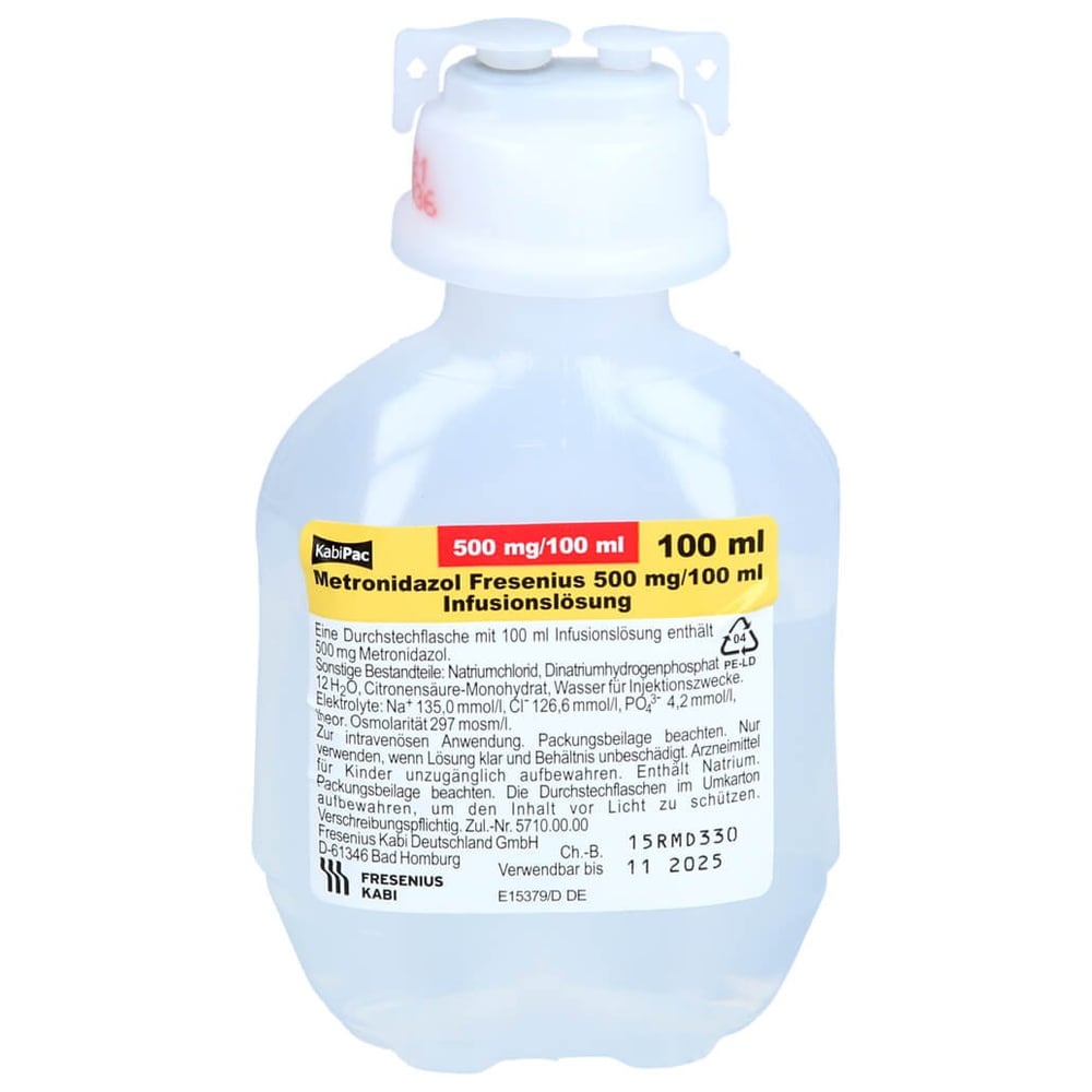 Metronidazol Fr500mg/100ml