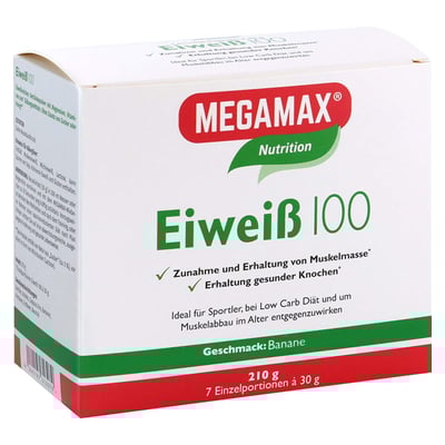 Eiweiss 100 Banane Megamax