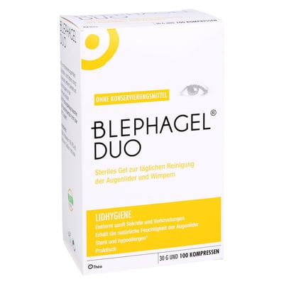 Blephagel Duo 30 g + Pads Produktbild 1