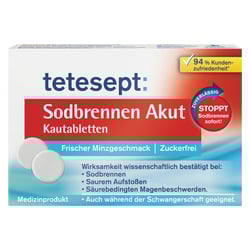 Tetesept Sodbrennen Akut Kautabletten
