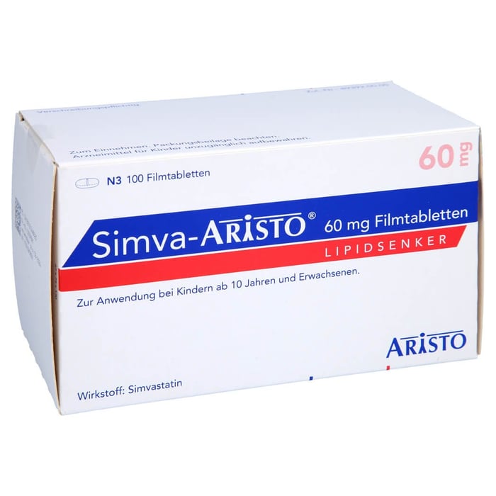 Simva Aristo 60mg Filmtabletten