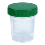 Urinbecher beschr. 120 ml gradu. Schraubdeckel