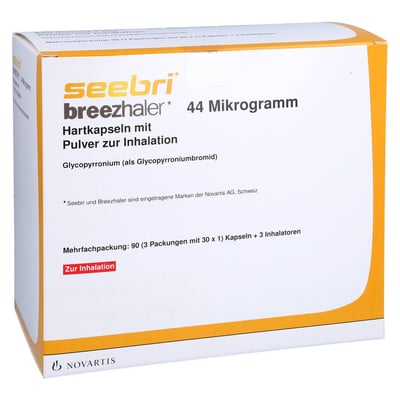 Seebri Breezhaler 44 Mikrogramm Hartkap.Pul.In