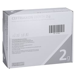 Ceftriaxon Eberth 2.0 g Pulver und Lösungsmittel