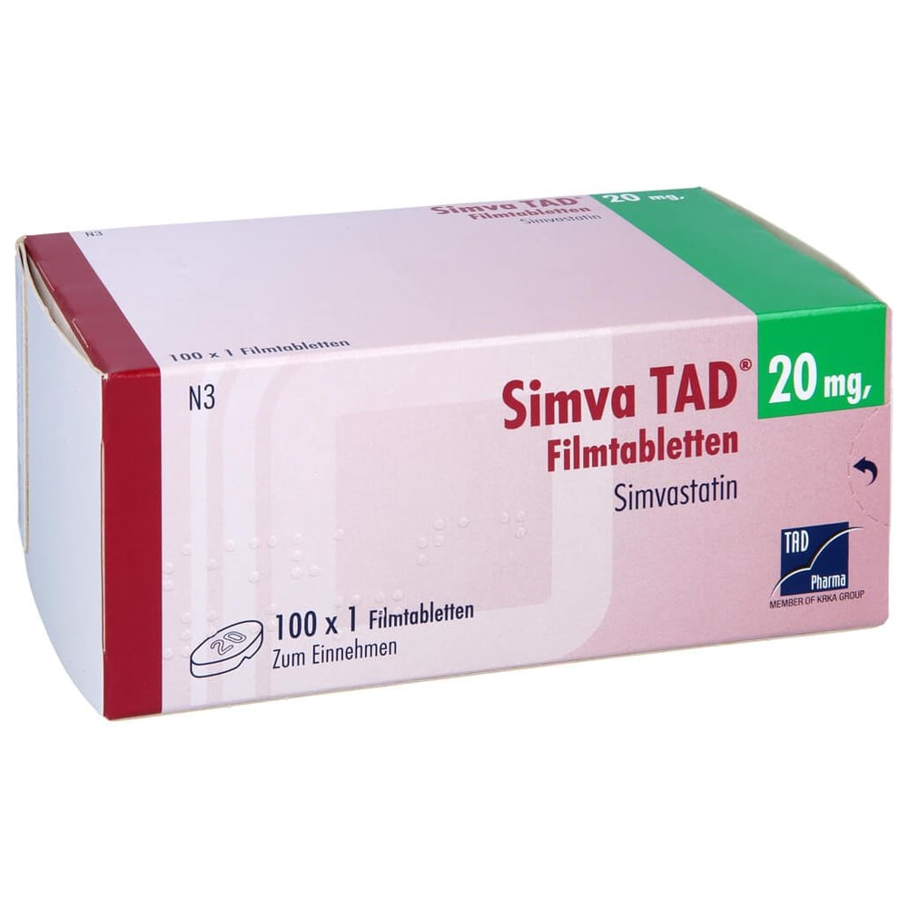 Simva TAD 20 mg