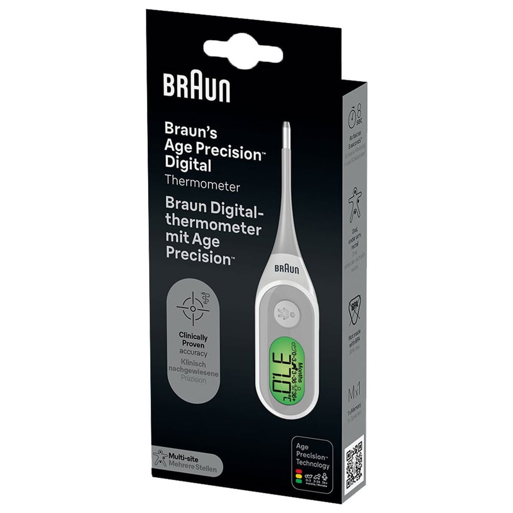 Braun Digital-Thermometer PRT2000 AgePrecision