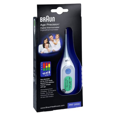 Braun Digital-Thermometer PRT2000 AgePrecision