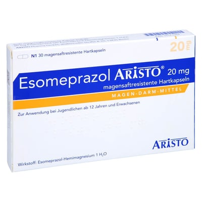 Esomeprazol Aristo 20 mg