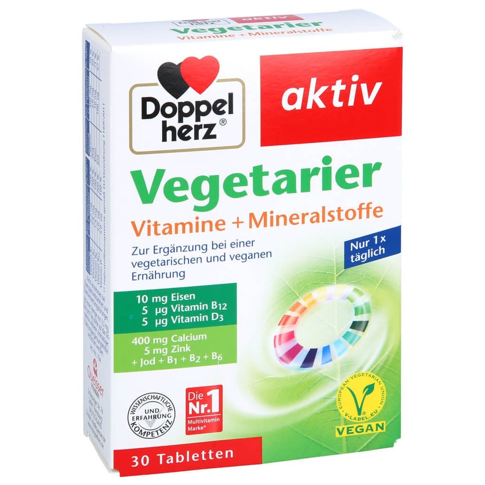 Doppelherz Vegetarier Vitamine + Mineralstoffe
