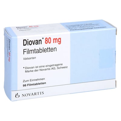 Diovan 80 mg Filmtabletten Produktbild 1