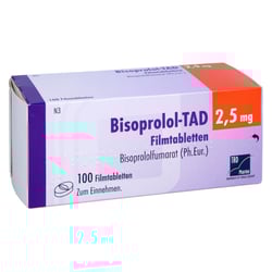 Bisoprolol-TAD 2,5 mg